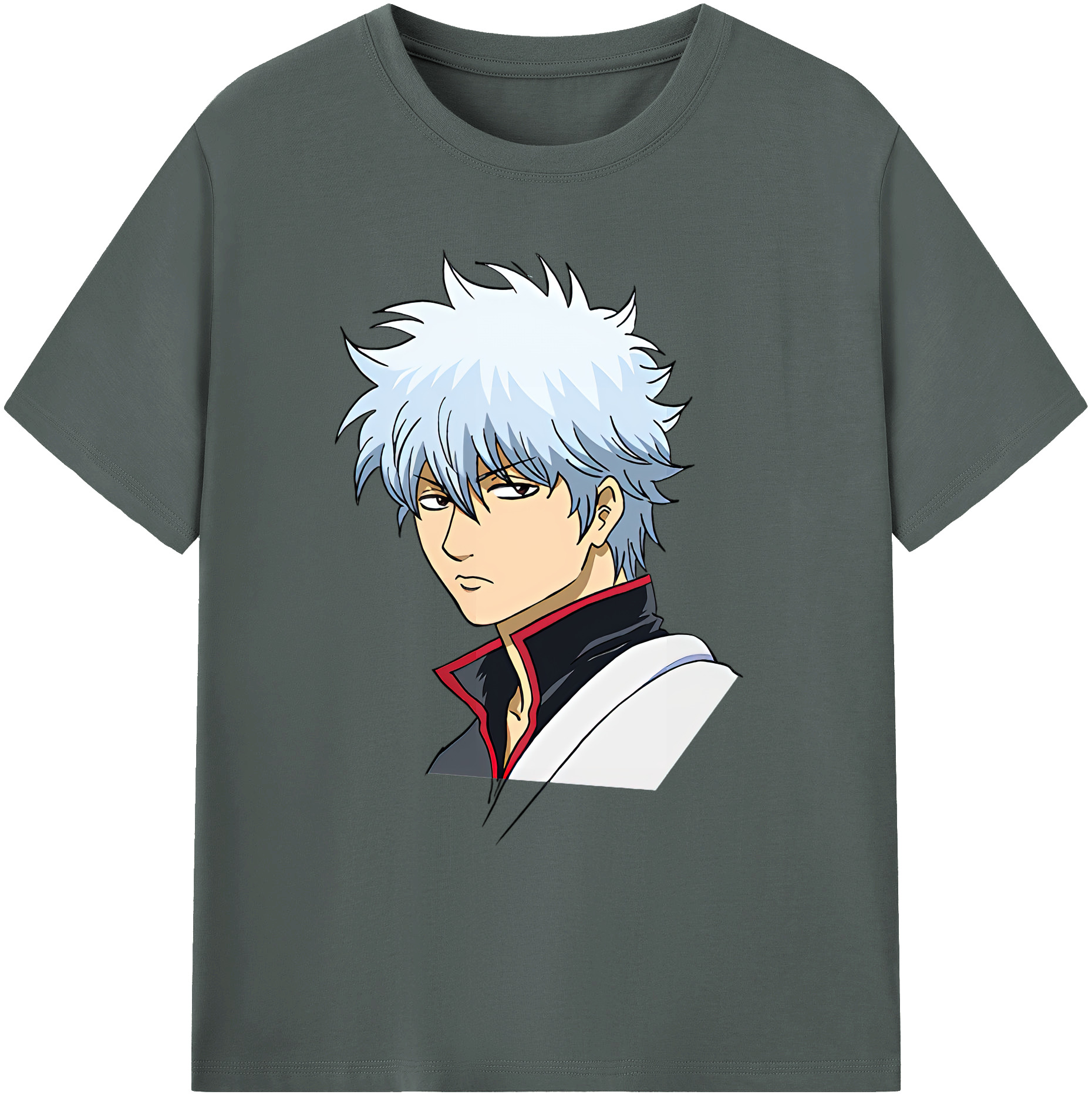 （画像用） ぎんたま 坂田銀時（さかたぎんとき） 神楽 志村新八（しむら しんぱち） GINTAMA Sakata Gintoki Kagura Shimura Shinpachi 綿100％ メンズ半袖Tシャツ｜肌触りやわらか＆通気性